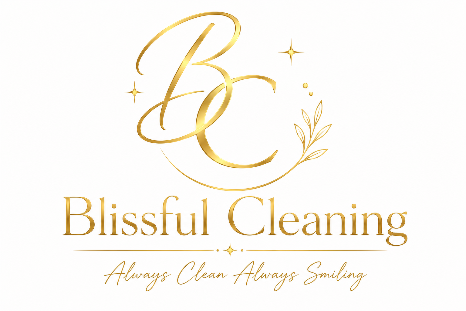 Blissful Cleaning logo